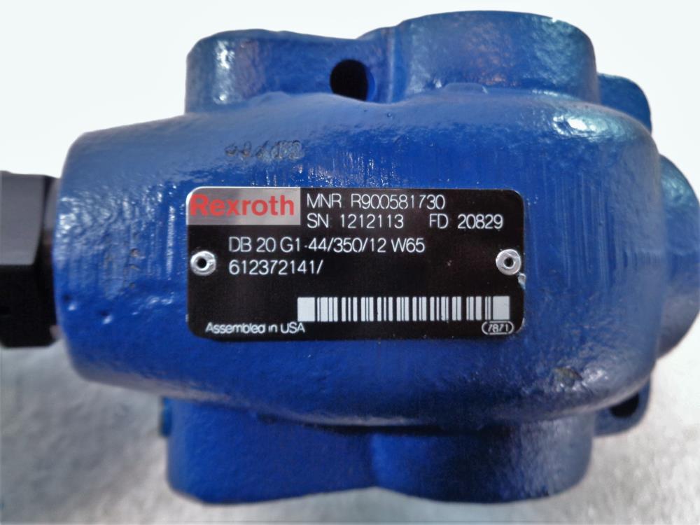 Rexroth R900581730 Directional Valve, 1" NPT, DB 20 G1-44/350/12 W65 612372141/